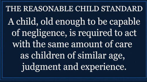 Reasonable Child Standard