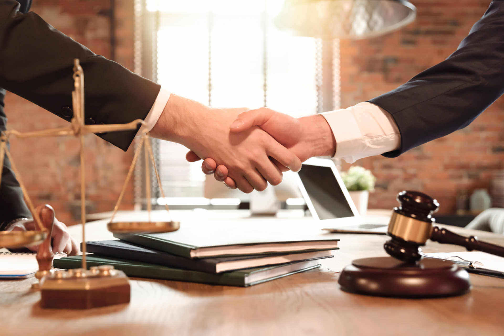 David J. Cowhey The New Jersey Dog Bite Lawyer - Lawyer Shaking Hands