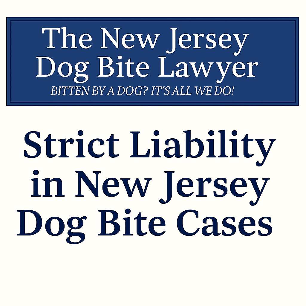 Strict Liability New Jersey Dog Bite