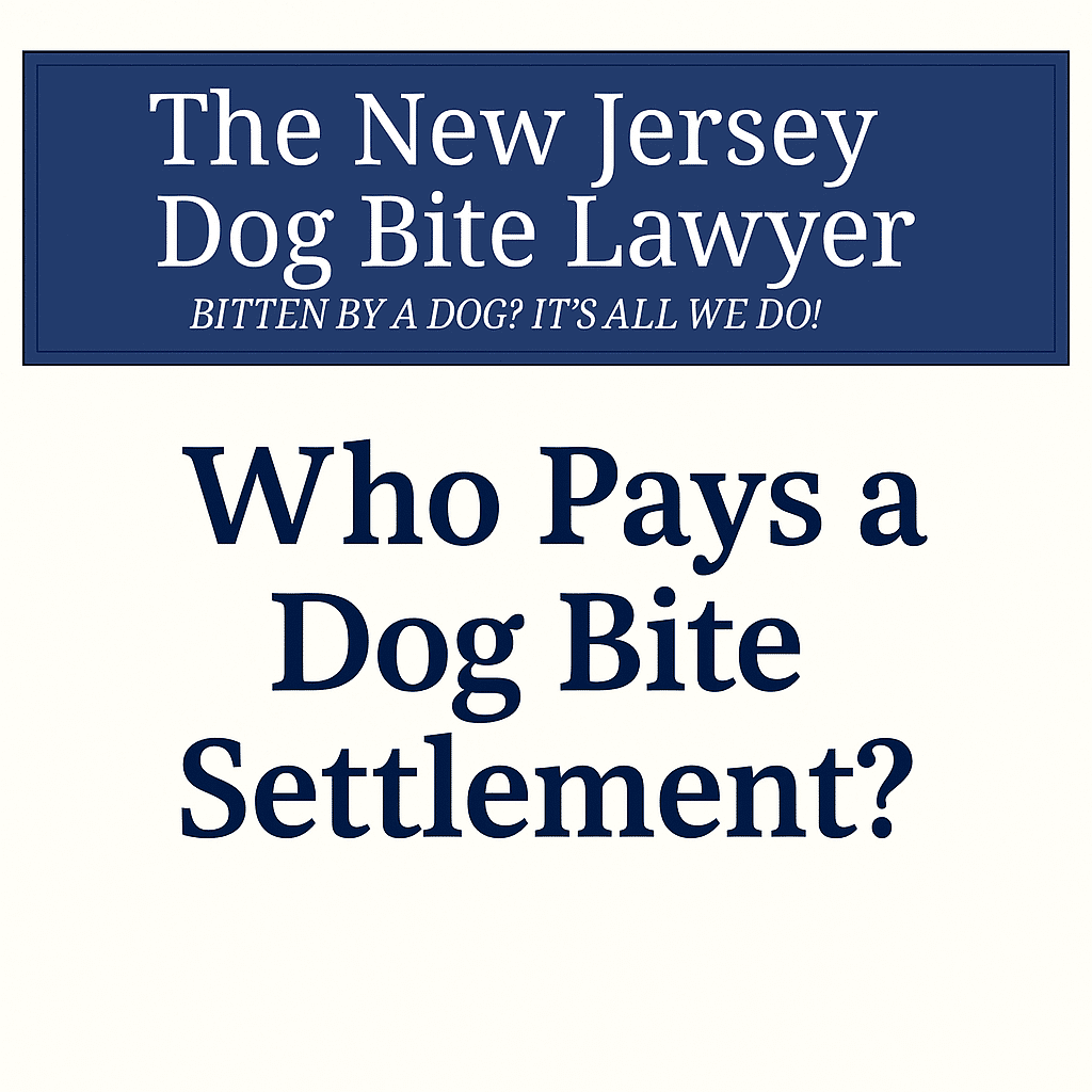 Who Pays a Dog Bite Settle Blog Title Card