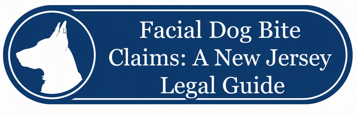 Facial Dog Bites New Jersey Blog Title Card